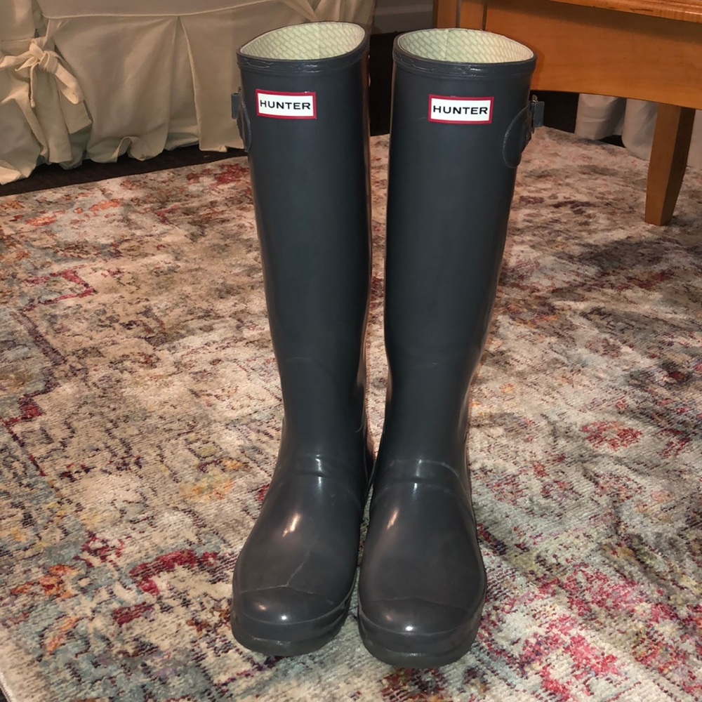 Hunter rain boots
